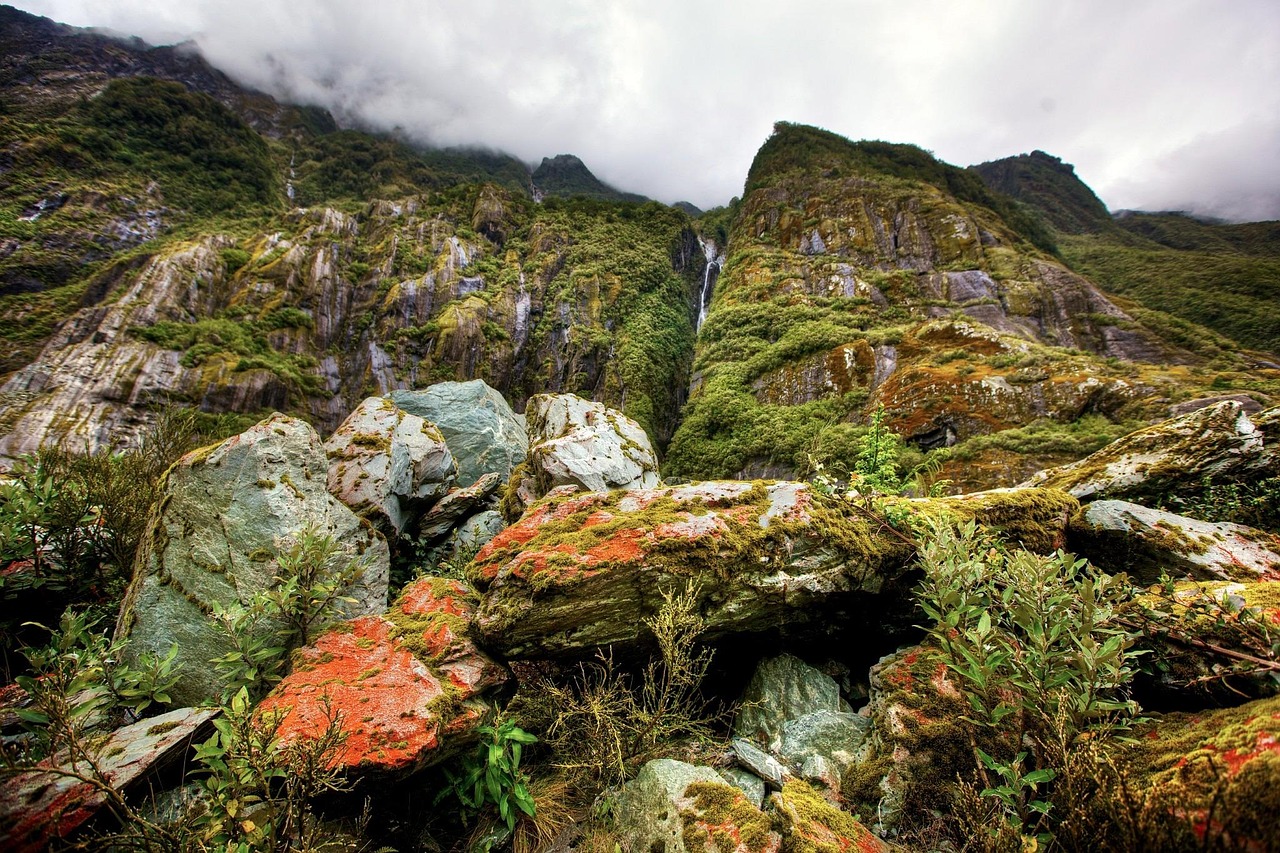 Mountain, cliff, mountainside —