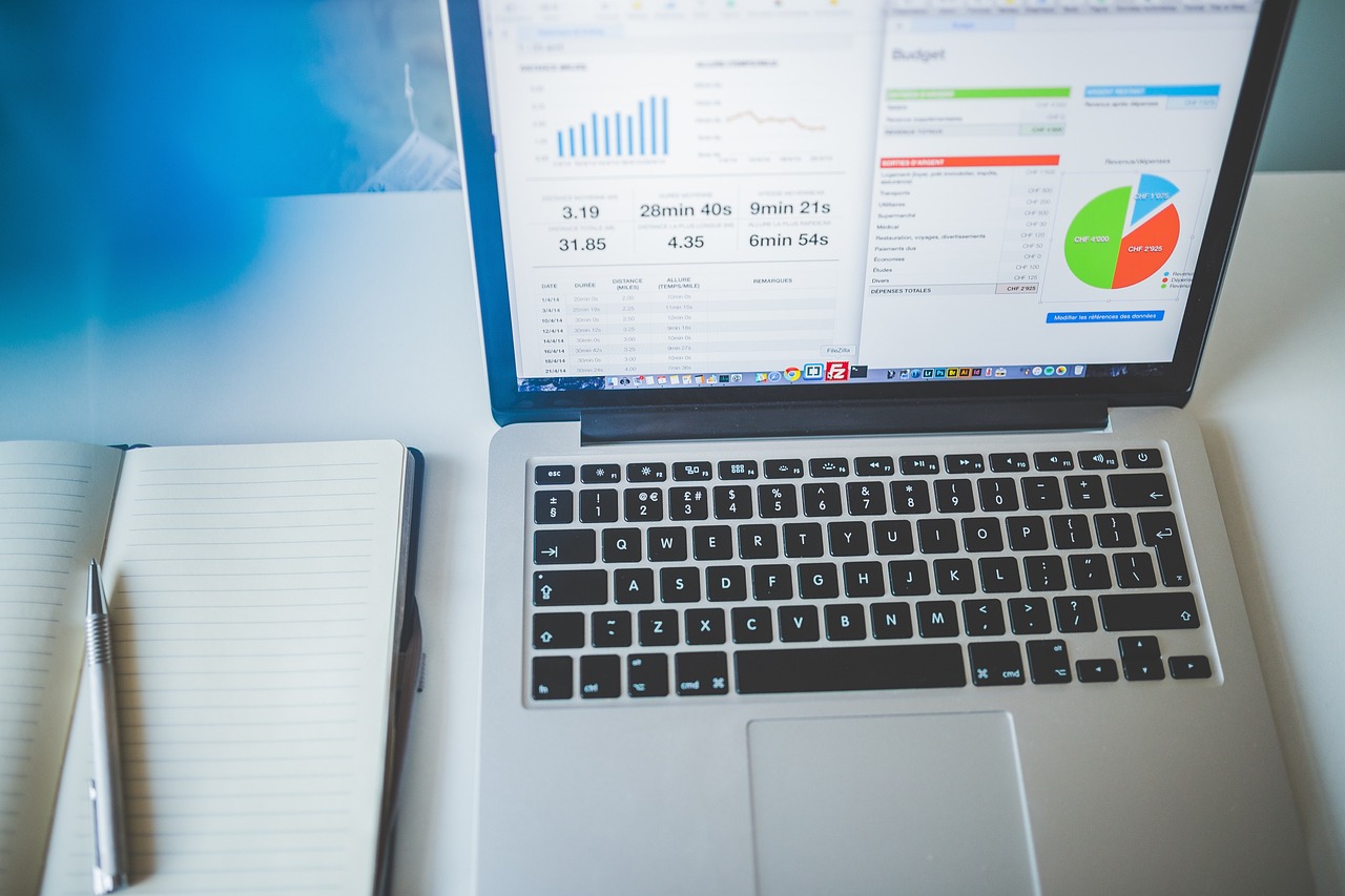Laptop, notebook, business — The Future of Futures Trading: Emerging Trends and Predictions