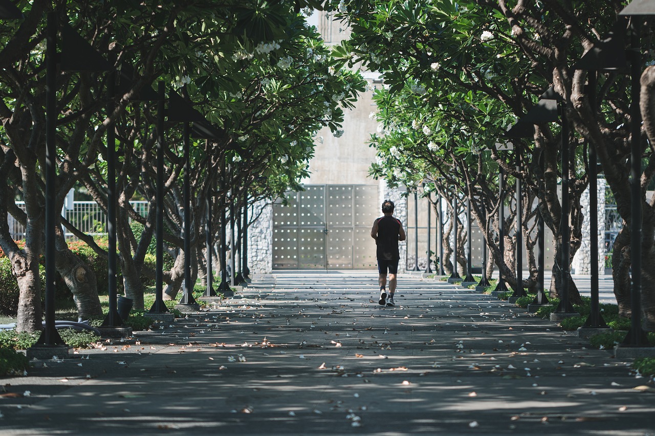 Man, exercise, outdoors — Transform Your Sight: Premier LASIK Eye Surgery in New York